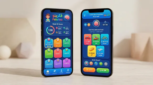 اپلیکیشن و بازی سرگرمی فکری، فکرینو