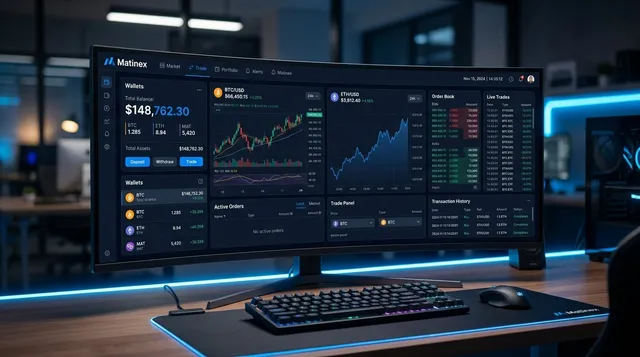 صرافی و پلتفرم رمزارز متینکس (Matinex)
